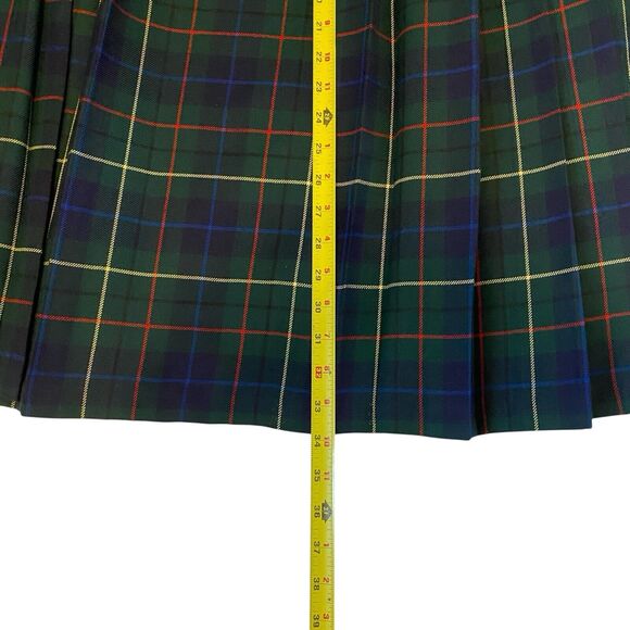Vintage Pendleton Signature Tartan Skirt Sz 6 Midi Plaid Wool Preppy Academia - Picture 11 of 12